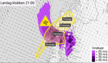 Lofoten: Kraftige vindkast stenger broer
