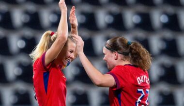 Gaupset-dobbel og Hegerberg-straffe da Norge slo Brasil