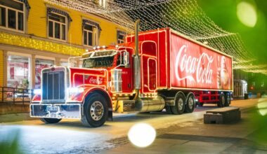 Cola-traileren besøker Lillesand - lp.no