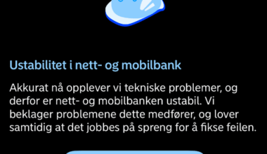 Nordea har problemer