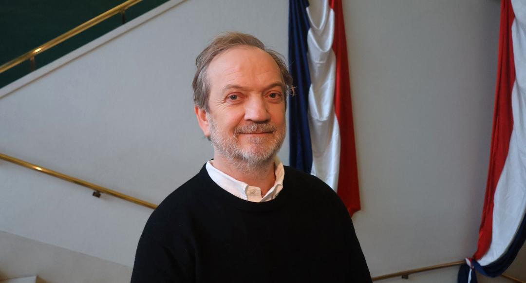 Gard B. Eidsvold og Espen Grjotheim i «Les Misérables» på Folketeatret