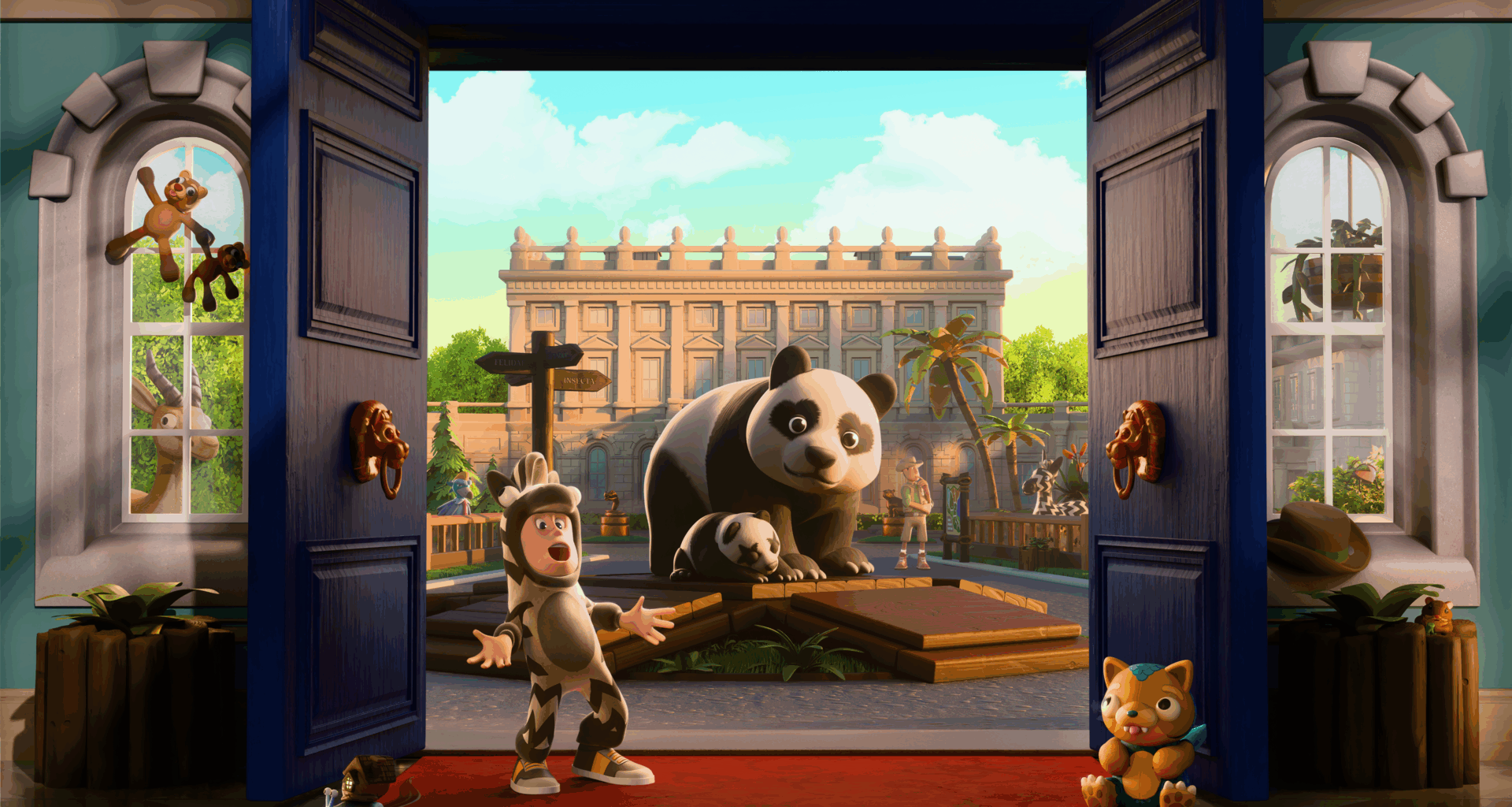 Two Point Museums Zooseum-oppdatering lanseres allerede i neste uke