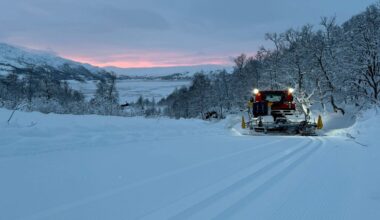 – Det er strålende forhold