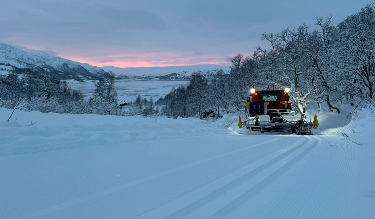 – Det er strålende forhold