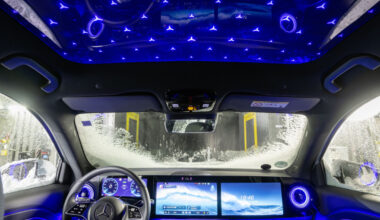 De første bildene av Mercedes GLB