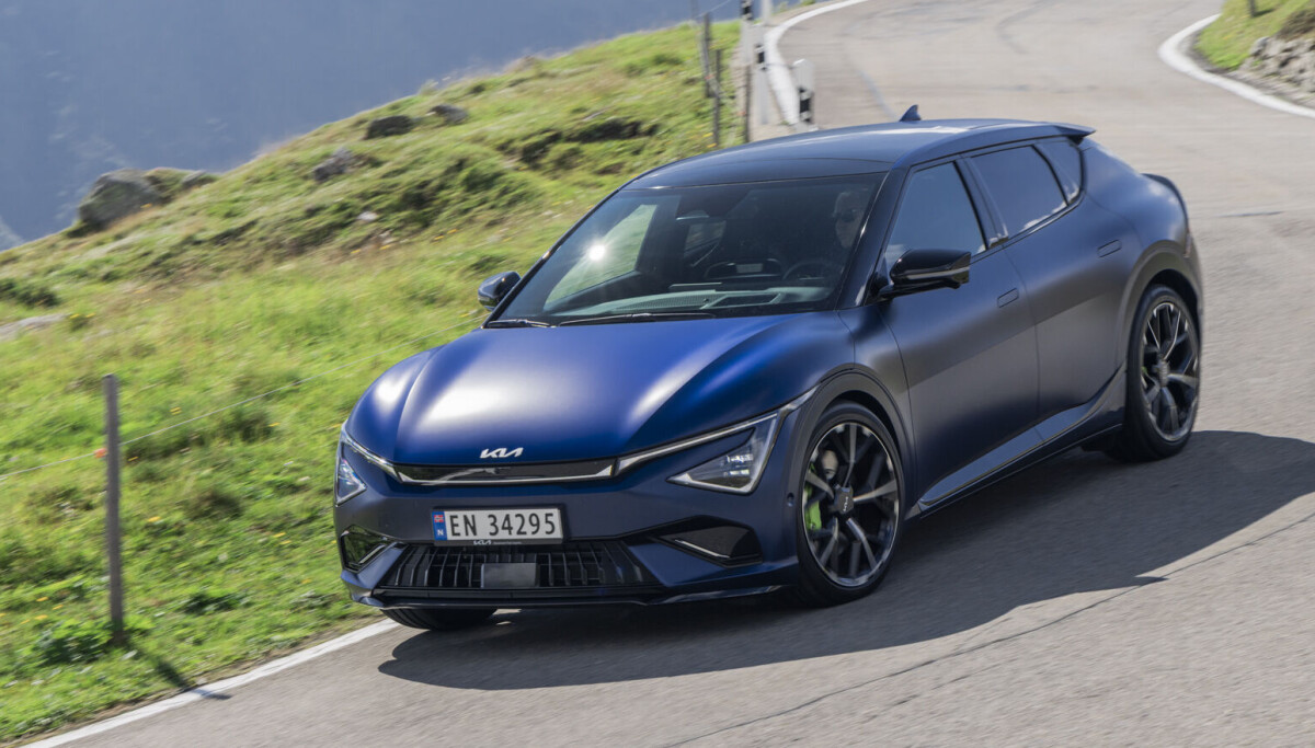 Vi har prøvekjørt kraftpluggen Kia EV6 GT
