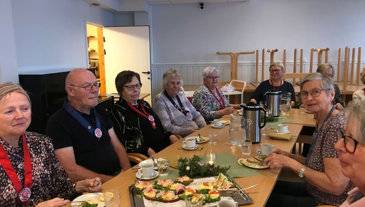 Juleavslutning for Rindal Seniordans