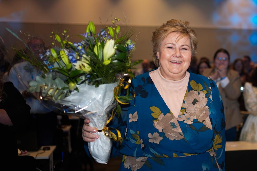 Erna Solberg sier hun hadde bestemt seg for å gå av uansett valgresultat