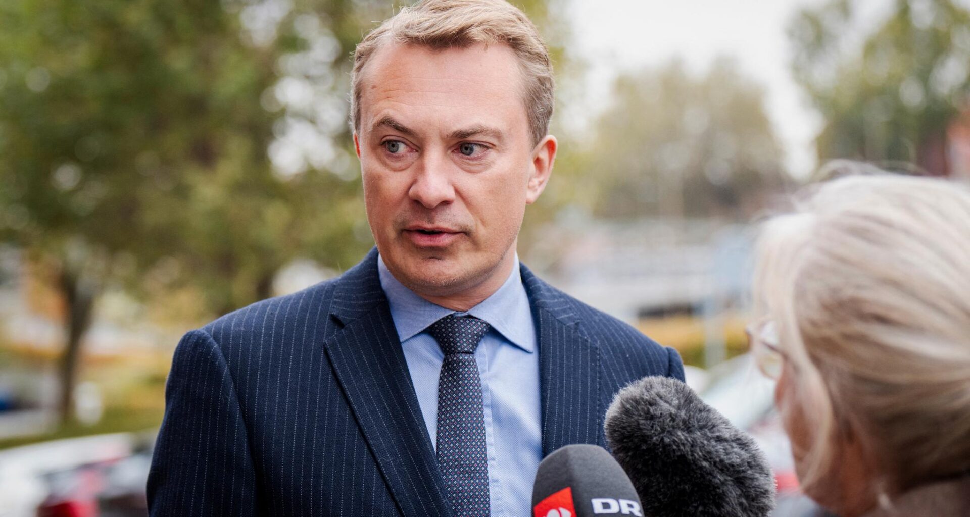 Morten Messerschmidt i Dansk Folkeparti. Han har beskyldt andre for å lyve om partiets politikk, men må nå beklage at partiet selv tilla andre sitater de aldri har gitt.