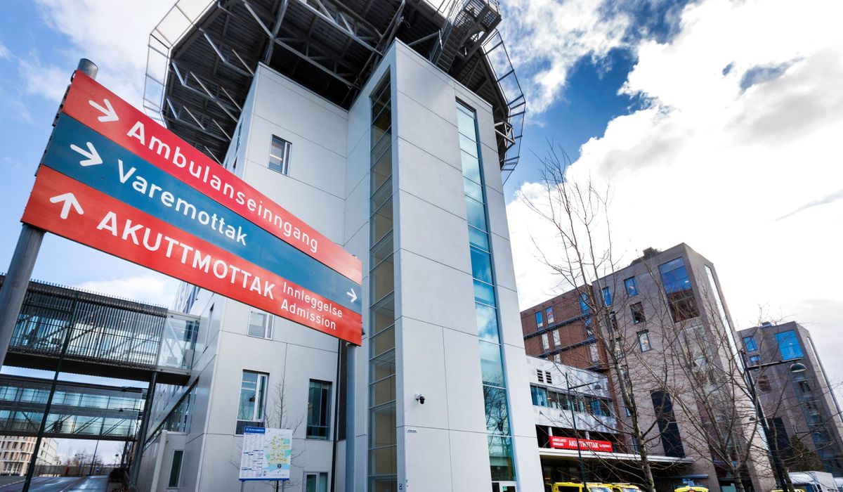 Brann i vaskemaskin ved St. Olavs hospital raskt slukket