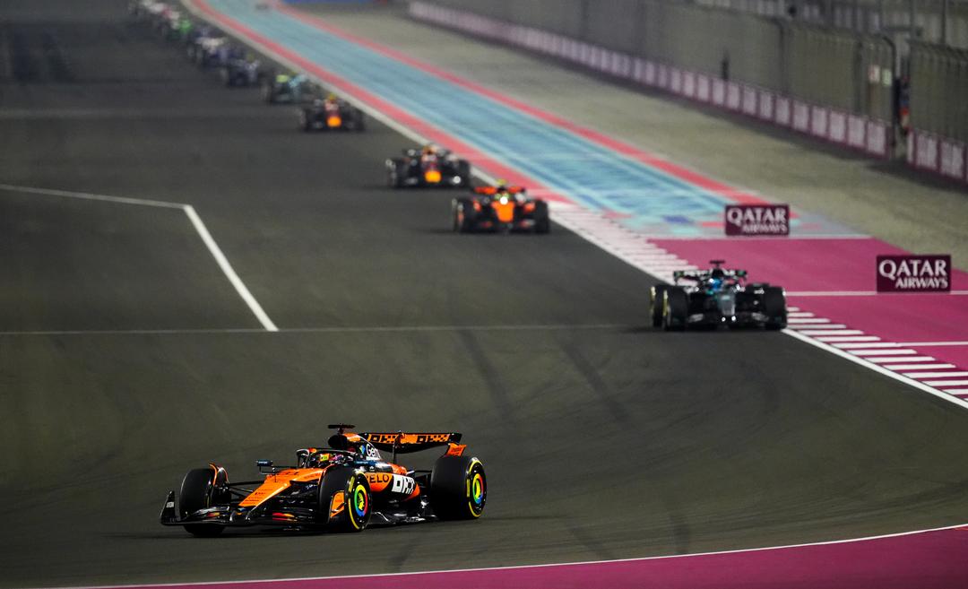 Oscar Piastri vant sprintløpet i Qatar