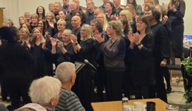 Gospelkor, Gyland | God gospelglede fylte bedehuset