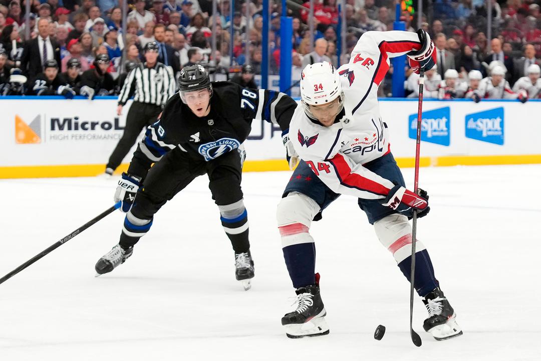 Sesongens første scoring for Lilleberg i Lightning-seier mot Capitals