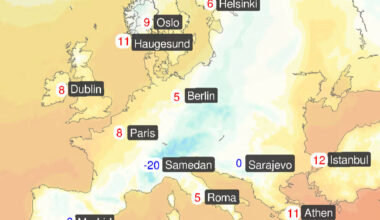 Oslo er en av de varmeste hovedstedene i Europa i dag