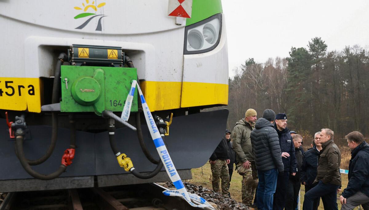 Polen anklager ukrainere og russisk etterretning for jernbanesabotasje