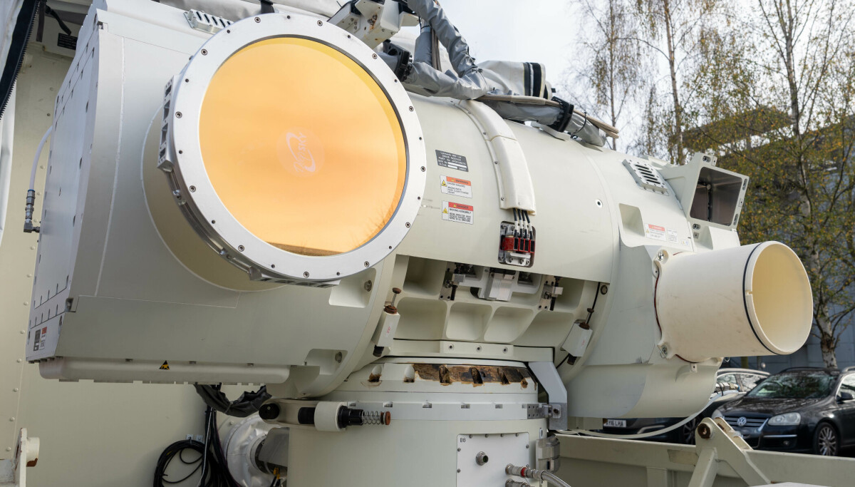 Laservåpenet som skyter ned høyhastighetsdroner for Royal Navy