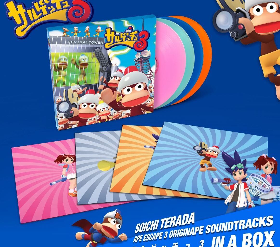 Ape Escape 3 får vinylbehandling fra Cartridge Thunder -