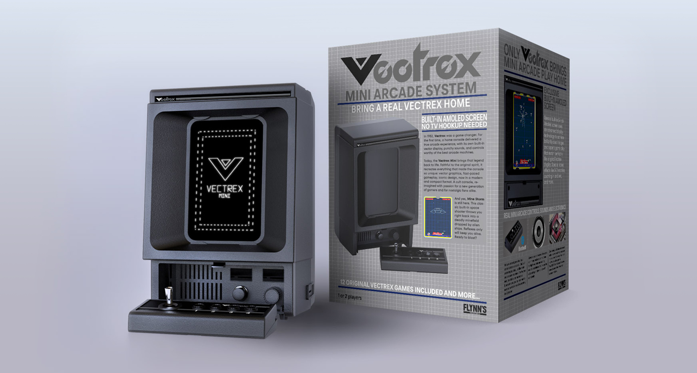Vectrex minikonsoll allerede finansiert på Kickstarter -