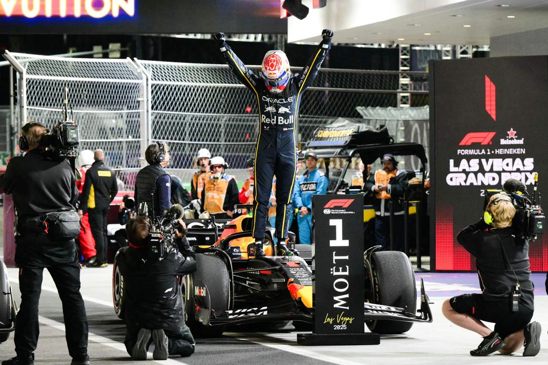 Max Verstappen vant i Las Vegas – Lando Norris festet VM-grepet med andreplass