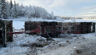 Skader på strømledninger og belysning etter trailervelt - innherred.no