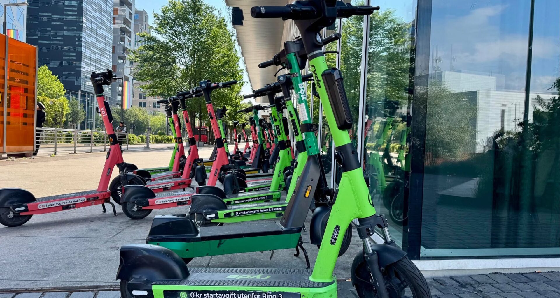 Elsparesykkel, Trafikk og kollektiv | Reduserer farten på elsparkesykler umiddelbart