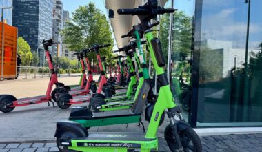 Elsparesykkel, Trafikk og kollektiv | Reduserer farten på elsparkesykler umiddelbart