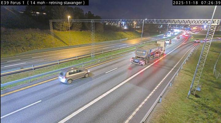 Såpeglatte veier: – Vær obs