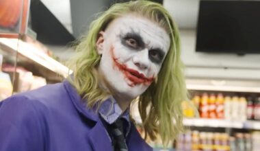 Erling Braut Haalands Halloween-stunt: Skremte som The Joker