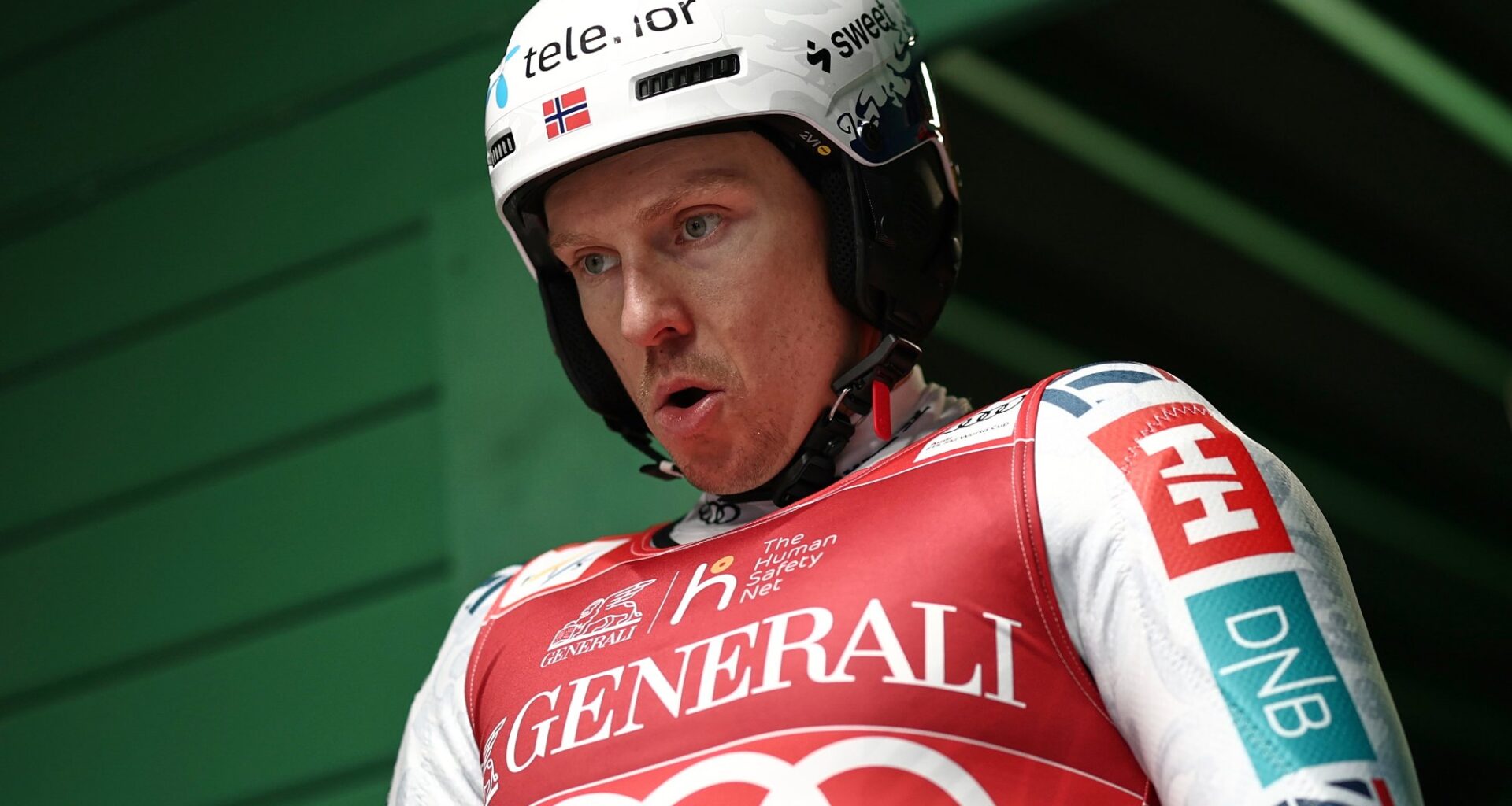 Alpint, Henrik Kristoffersen | Henrik Kristoffersen på pallen i USA