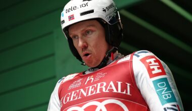 Alpint, Henrik Kristoffersen | Henrik Kristoffersen på pallen i USA