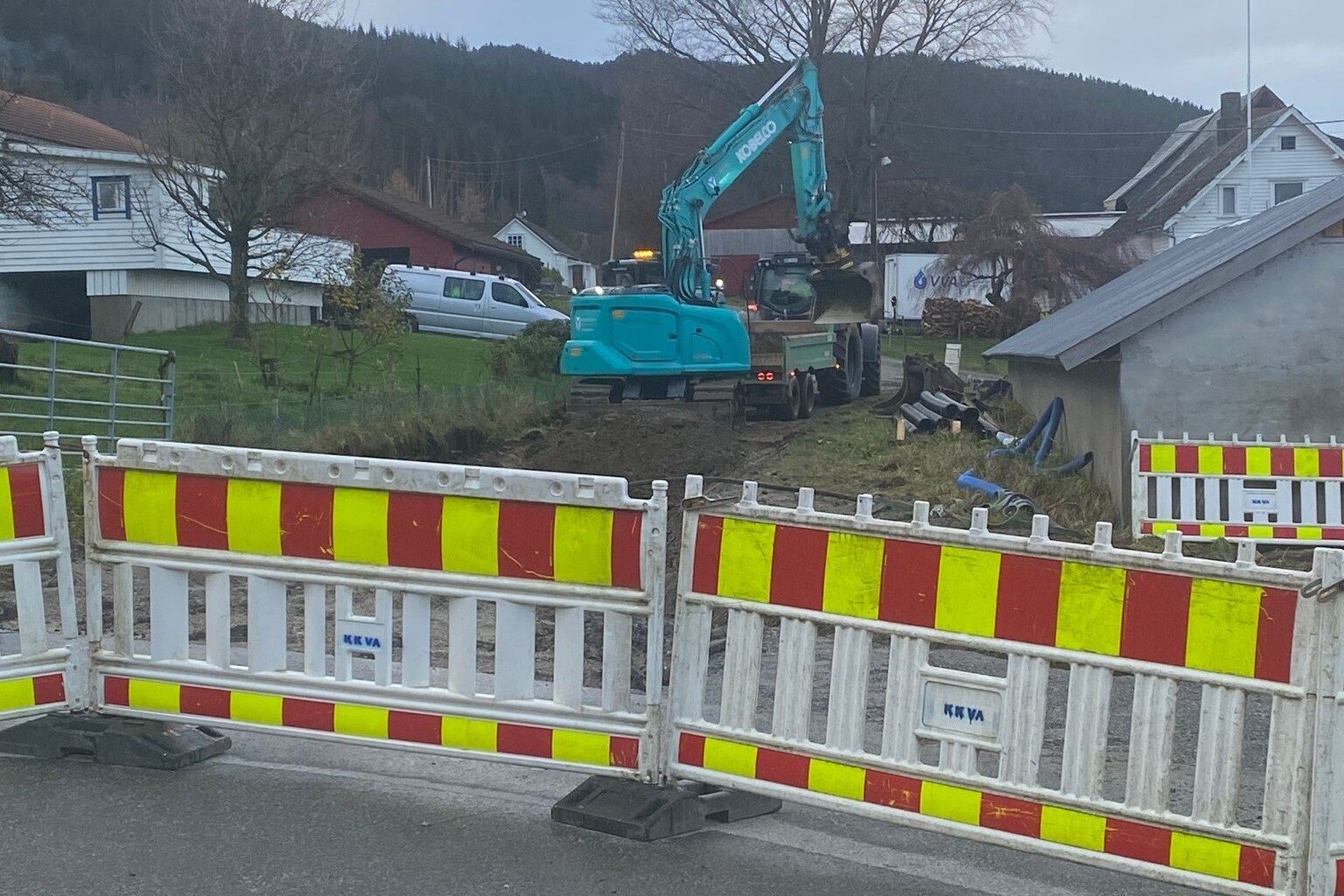 Nyhende, Trafikk | Stenger veg i Herøysund i nokre veker