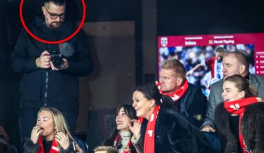 Han fotfølger Erling Braut Haaland og Isabel Haugseng Johansen