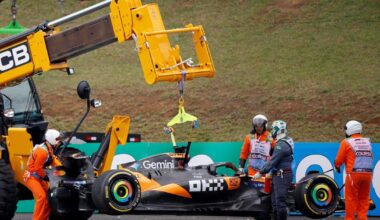 Lando Norris seiret i sprintløpet i Brasil