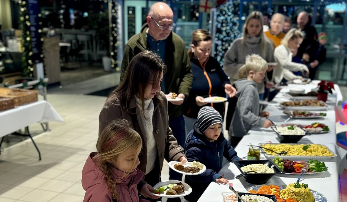 Her møtte rundt 300 opp grytidlig i dag - varden.no