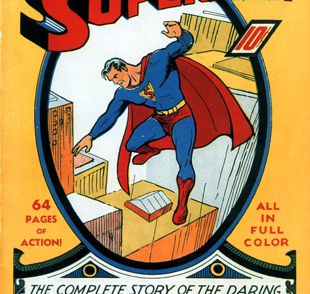 Superman-tegneserie solgt for 90 millioner kroner