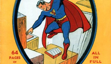 Superman-tegneserie solgt for 90 millioner kroner