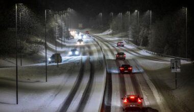 Gult farevarsel for is: Det blir glatt