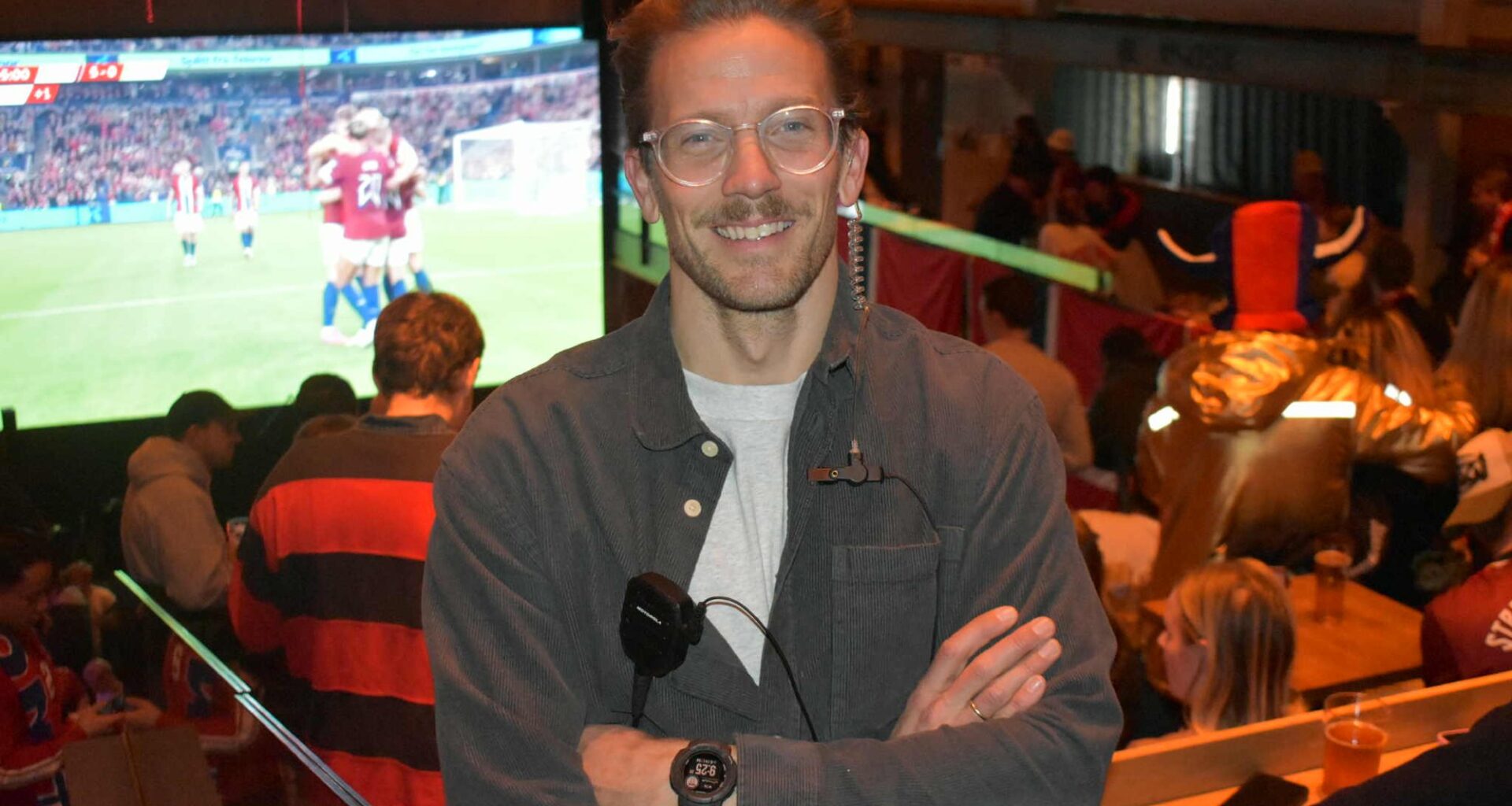 Kultur, Sport | Joakim (39) tok imot Haaland og landslaget til VM-fest: – Nå er jeg fryktelig stolt - Drammens Tidende