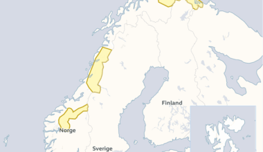 Kraftig snøfokk flere steder i landet gir vanskelige kjøreforhold