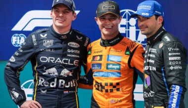 Norris foran Verstappen i kaotisk kvalifisering