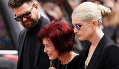 Sharon Osbourne i tårer etter melding fra president Donald Trump