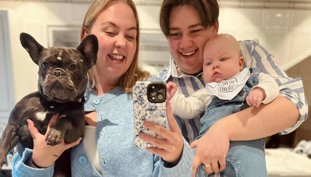 De var bare 18 og 19 år da de ble gravide. sønnen har ni oldeforeldre