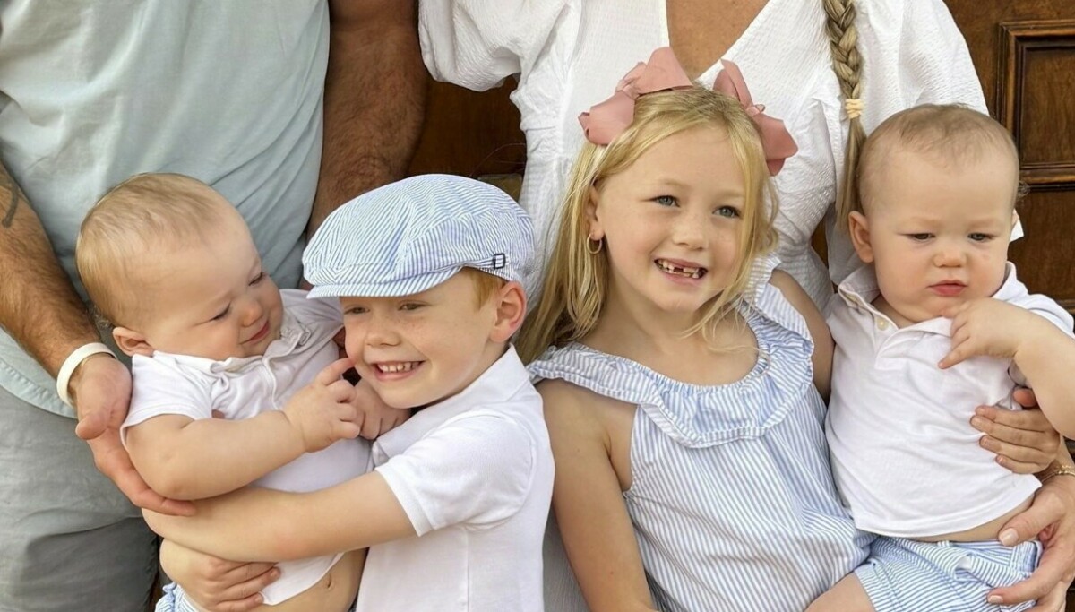 Fra TV-bryllup til lykkelig familie på seks