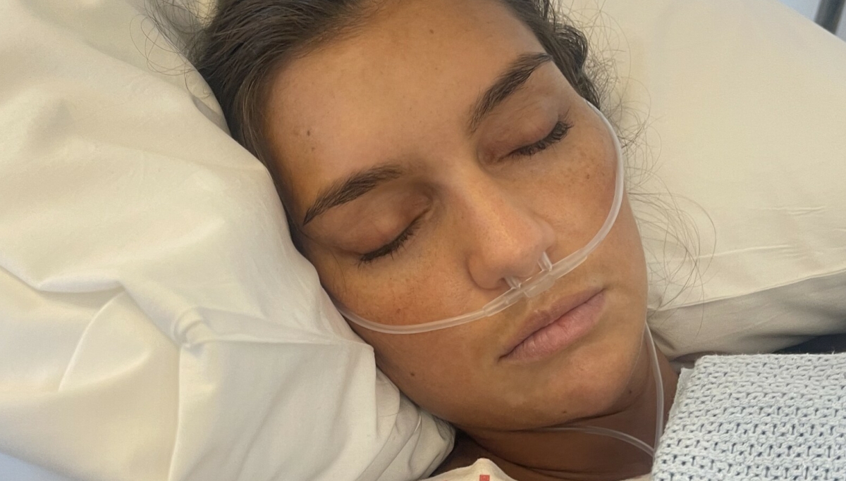 Pernille Patricia Sandbakken har vært åpen om at hun har stomi, og hun var veldig syk da hun møtte den store kjærligheten