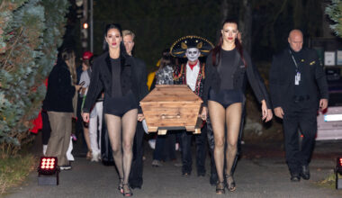 Alexandra Joners arrangerer sin årlige halloweenfest: Fullt hemmelighold