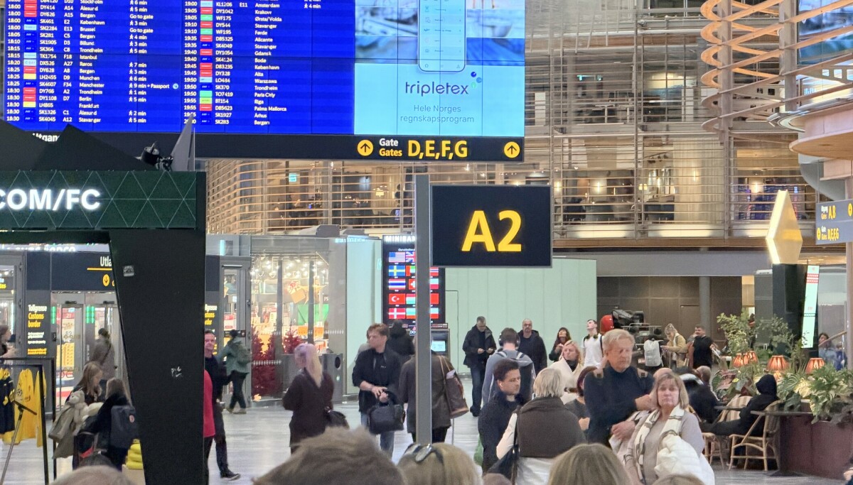 Oslo Lufthavn minst stressende i Europa 2025