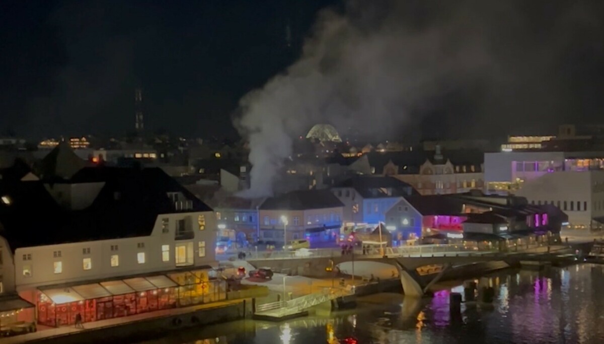 Kraftig brann i Fredrikstad:- Det var kaotisk