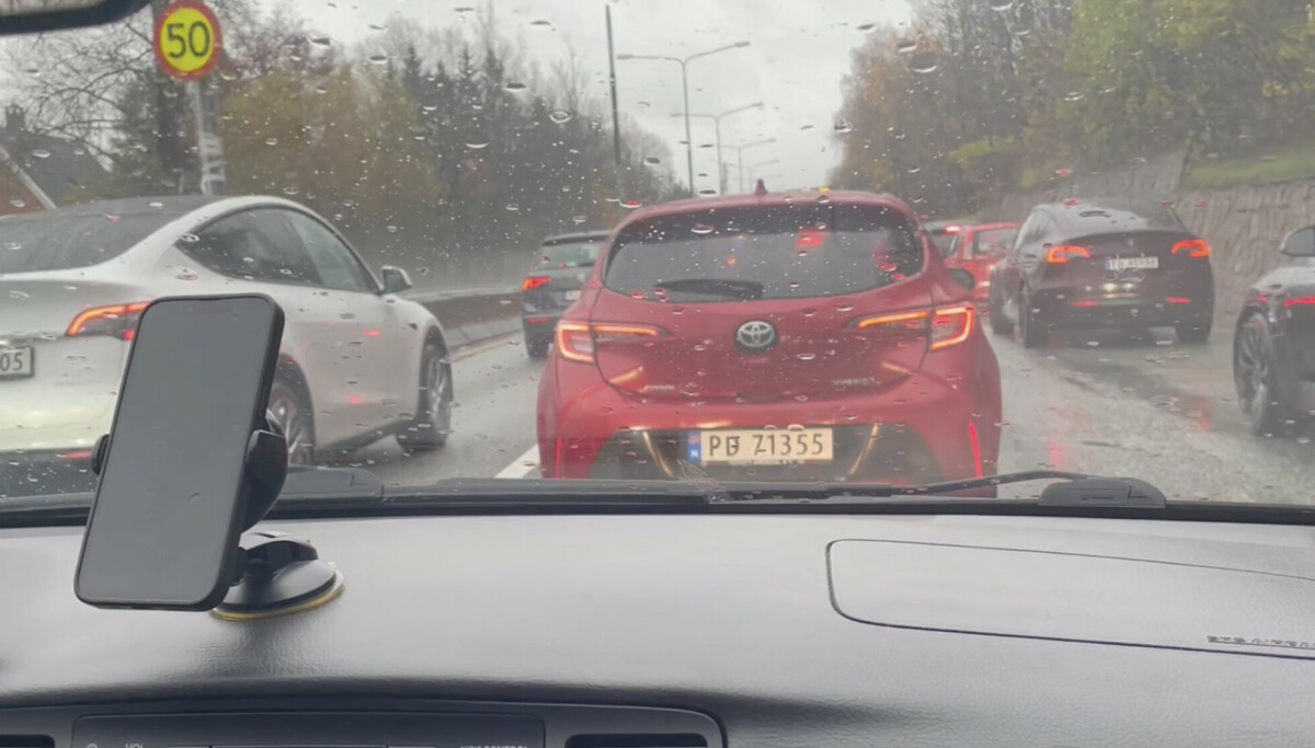 Da blir det kø på E18