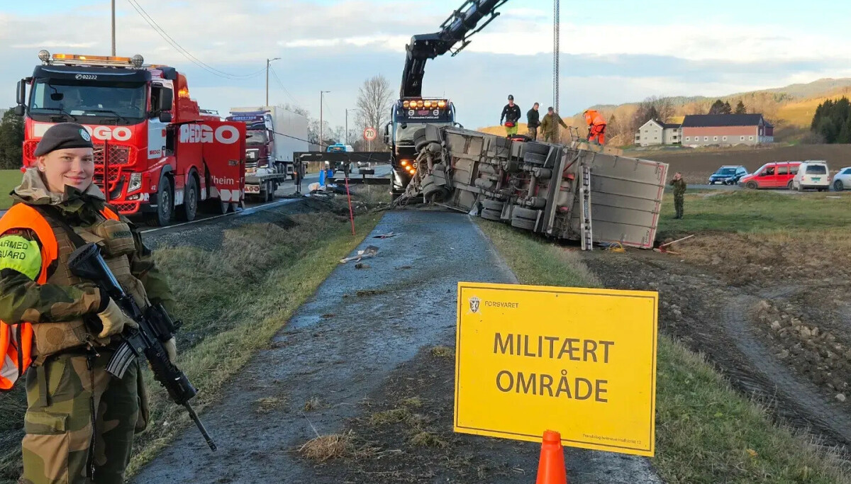 Vogntog veltet på E6 - Dagbladet