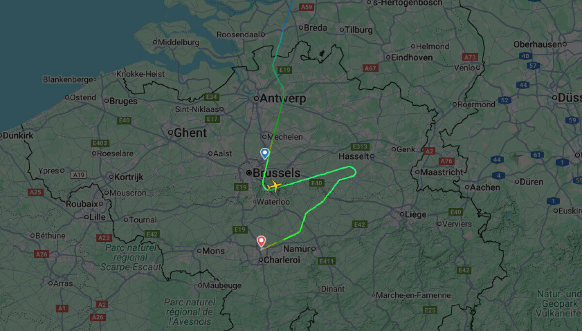 Dronealarm i Brussel: Flyplass stengt - Dagbladet